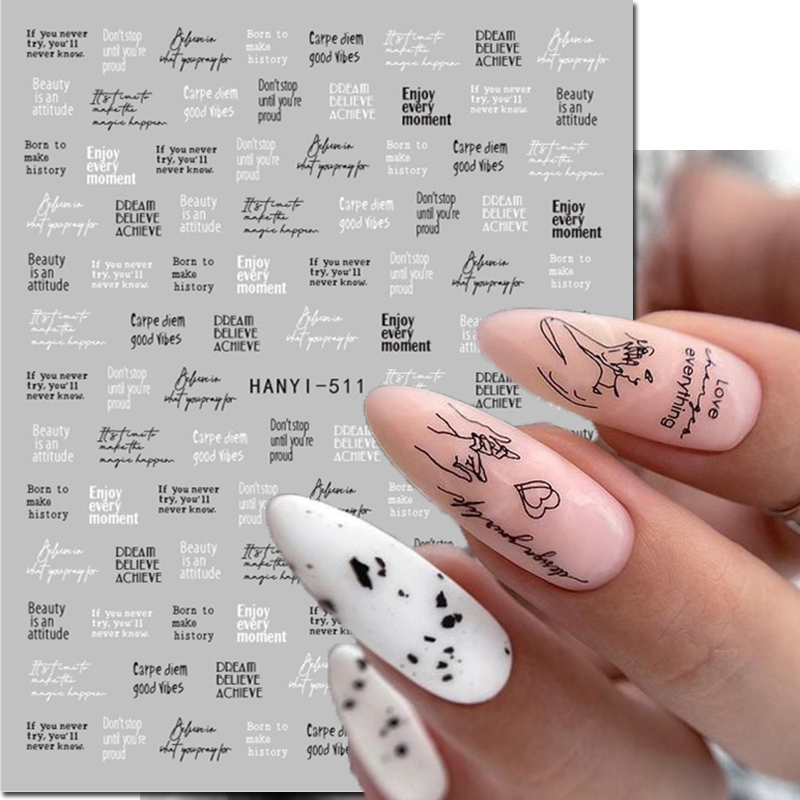 Nail Art Valentines Day - 3d Nail Art Decals Valentine Day