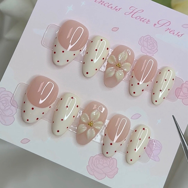 Bestselling Press-On Nails for - огляд і ціна Nail Art Red Wine