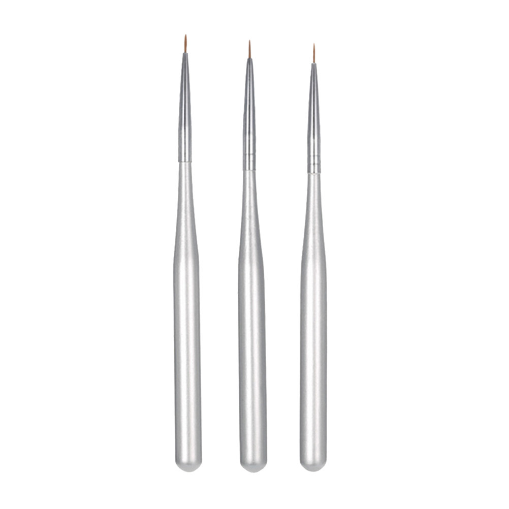 3Pcs Nail Art Liner Pen Set Di - огляд і ціна Nail Art Brush Set