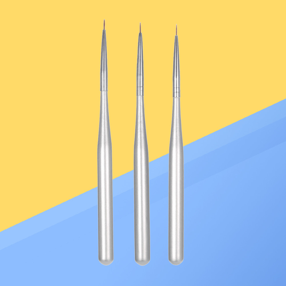 3Pcs Nail Art Liner Pen Set Di - огляд і ціна Nail Art Brush Set