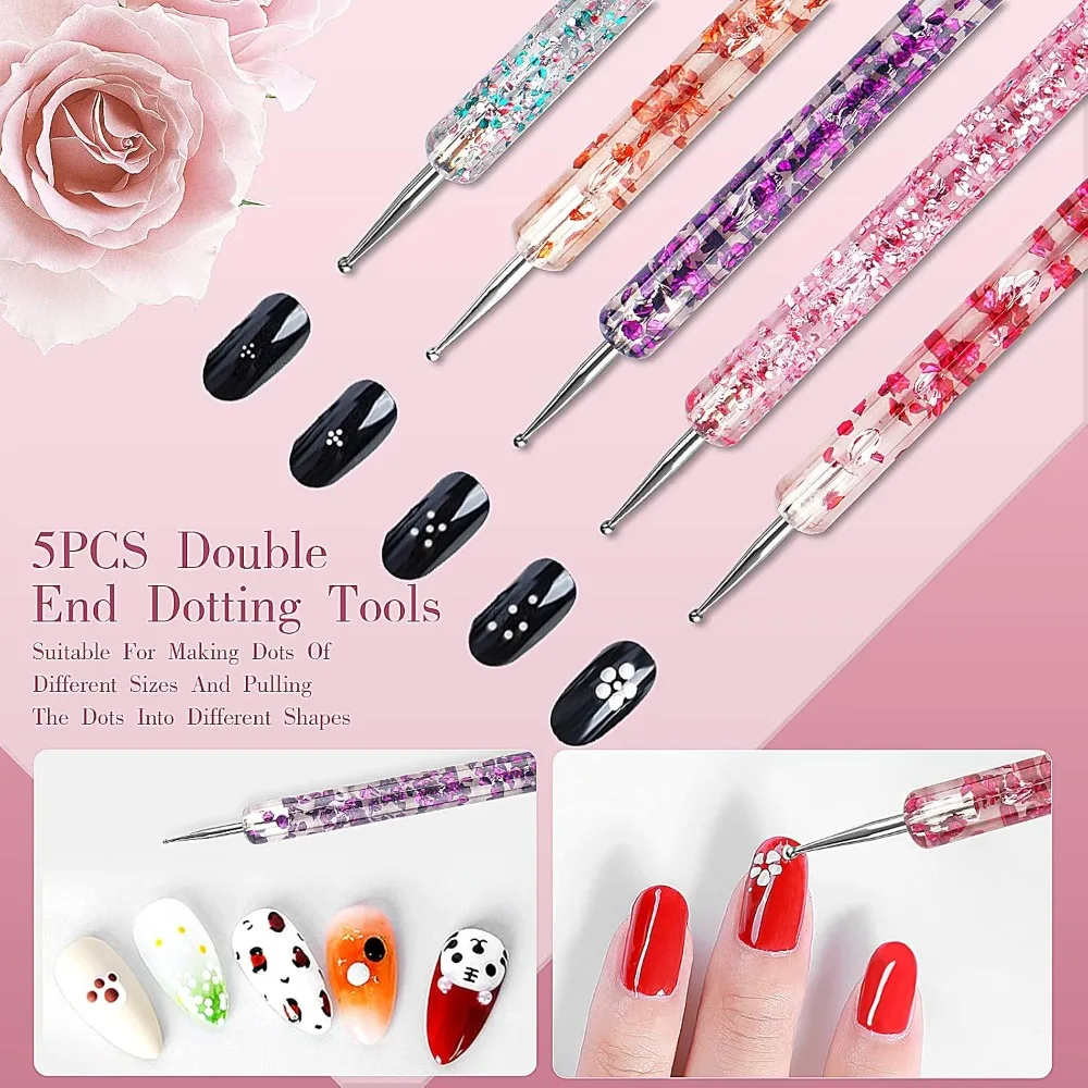 32pcs Nail Art Brushes, Acryli - огляд і ціна Nail Art Brush Set
