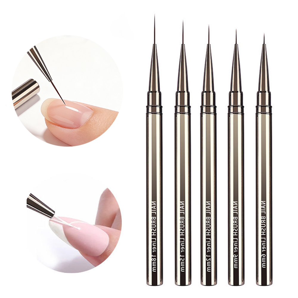 5-Piece Professional Nail Art  - огляд і ціна Nail Art Brush Set