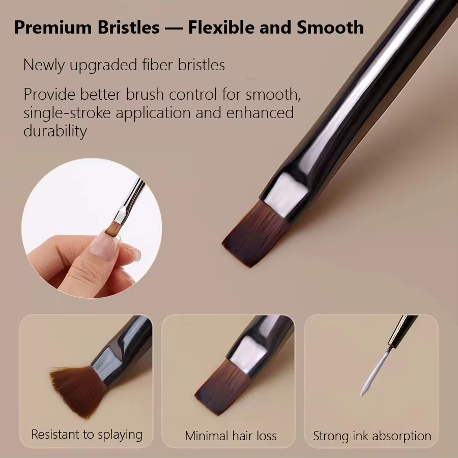 9PCS UV Gel Nail Brush Liner D - огляд і ціна Nail Art Brush Set
