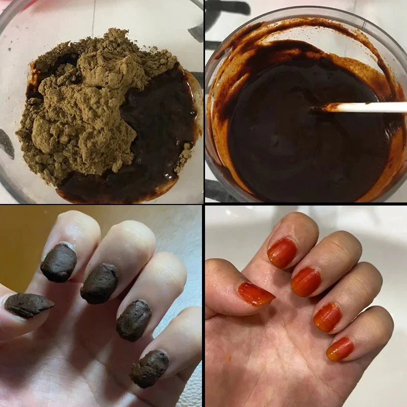 30g Natural Plant Henna Nail D - огляд і ціна Nail Art Red Wine