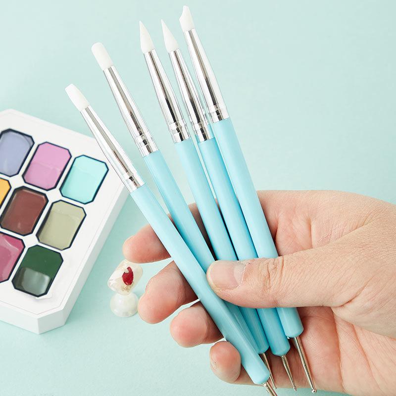1/10/15 Pcs/Set Dual Ended Rhi - огляд і ціна Nail Art Brush Set