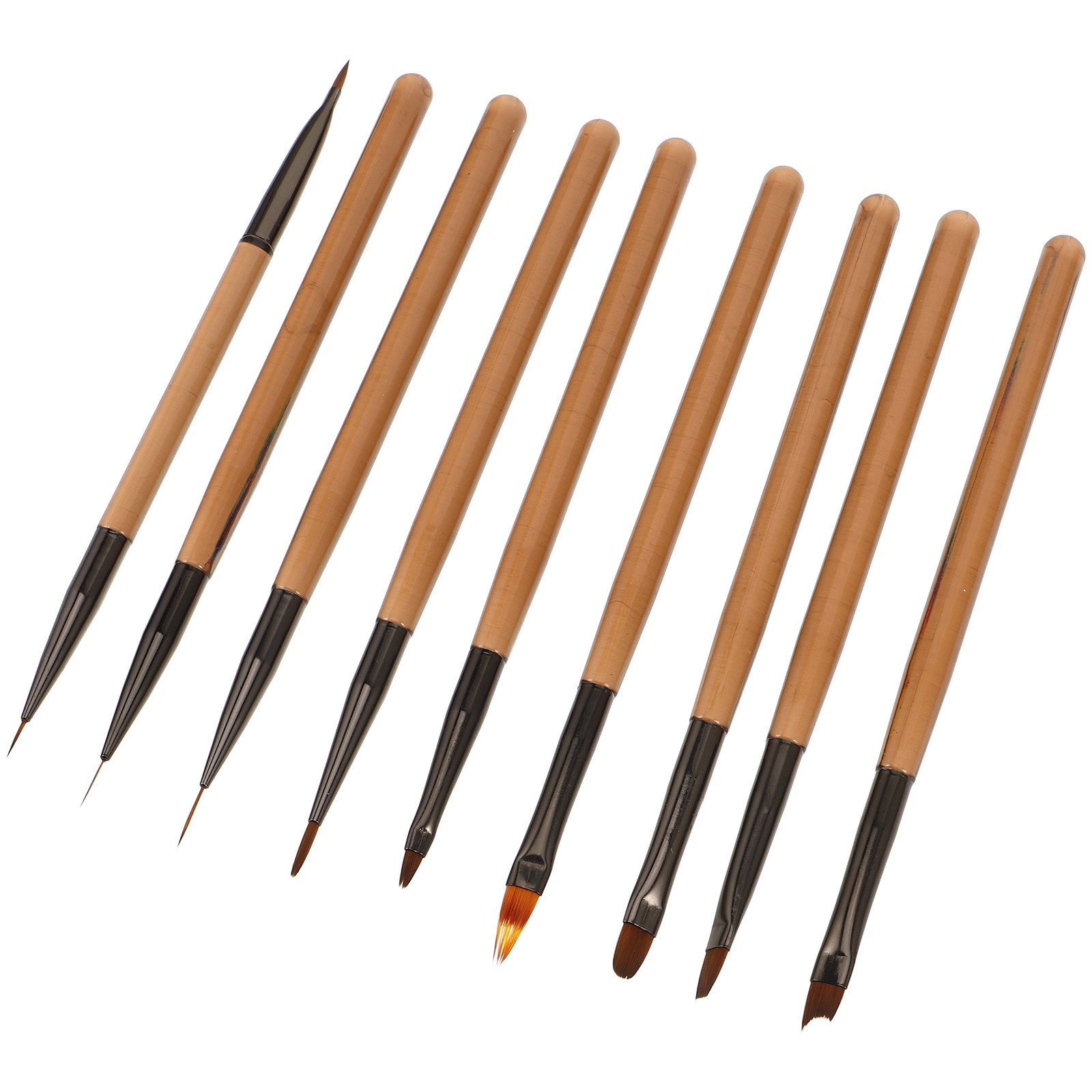 1Set Elegant Nail Art Brushes  - огляд і ціна Nail Art Brush Set